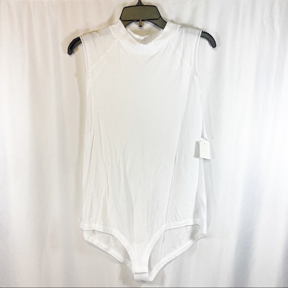Topshop Tops - SALE! Intimately free people white cotton leotard